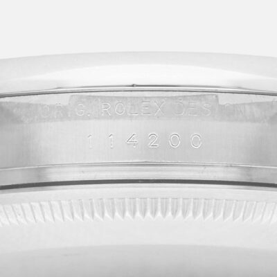Rolex Air-King 114200 Blue Concentric Dial Stainless Steel
