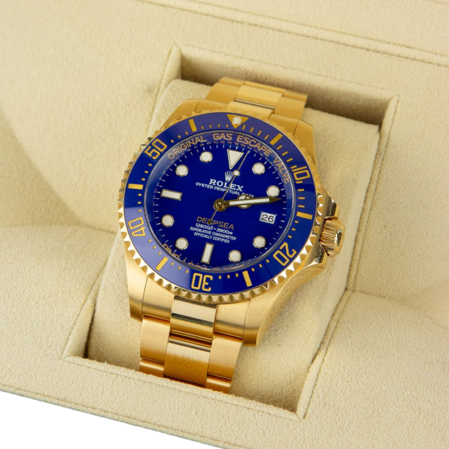 Rolex Deepsea 136668LB Deep-Blue Dial Yellow Gold 44mm