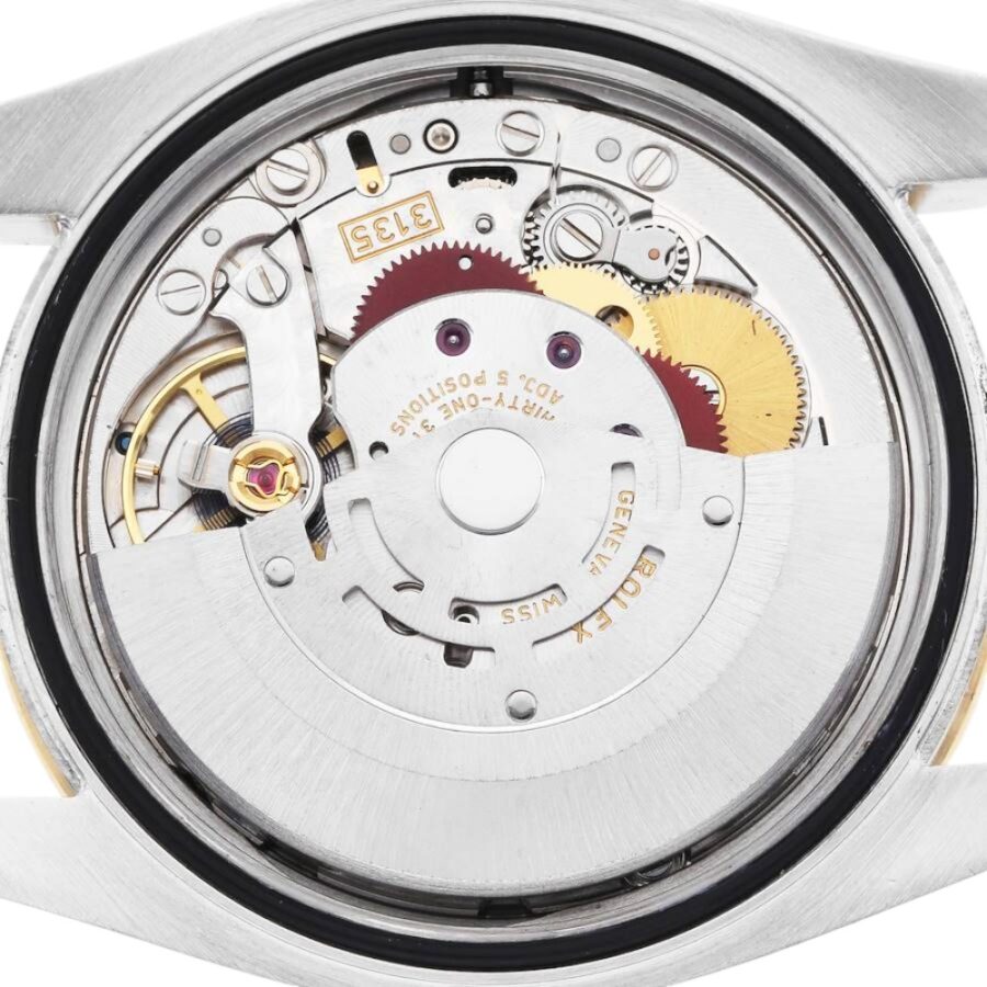Rolex Datejust 116243 Two-Tone Steel & Yellow Gold Silver Diamond Dial 36mm
