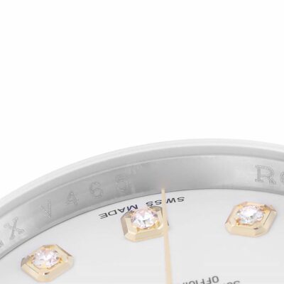 Rolex Datejust 116233 Two-Tone Steel amp; Yellow Gold White Diamond Dial 36mm