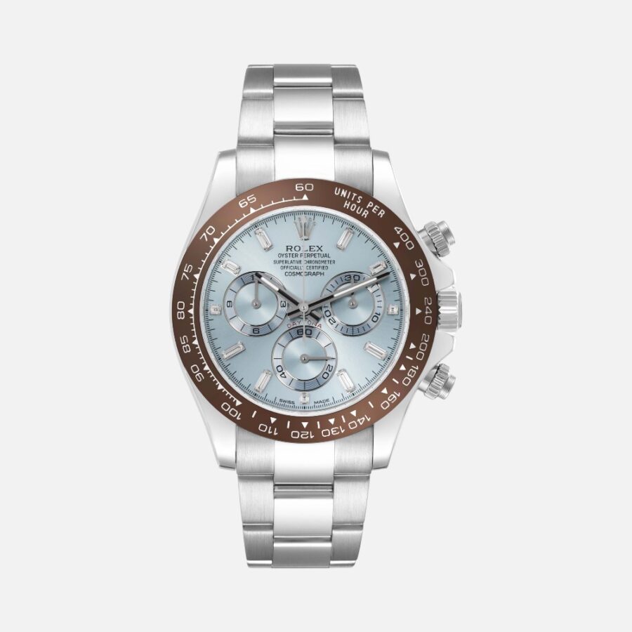 osgushvsipou (3) Rolex Daytona 116506 Ice Blue Diamond Dial 40mm Platinum