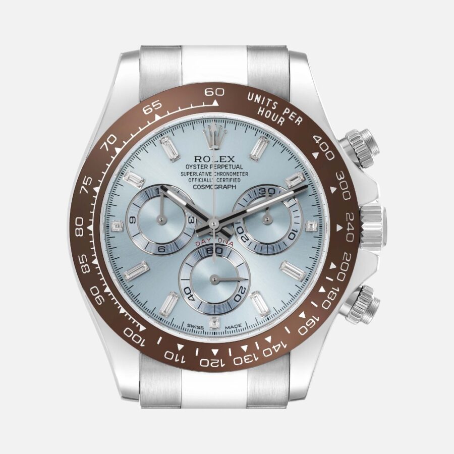 Rolex Daytona 116506 Ice Blue Diamond Dial 40mm Platinum
