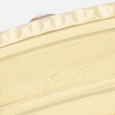 Rolex Submariner 16618 Yellow Gold Champagne Dial 40mm