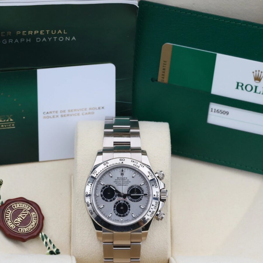 Rolex Daytona 116509 White Gold Chronograph