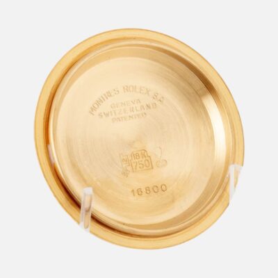 Rolex Submariner 16808 18K Yellow Gold 40mm Vintage