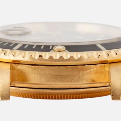 Rolex Submariner 16808 18K Yellow Gold 40mm Vintage