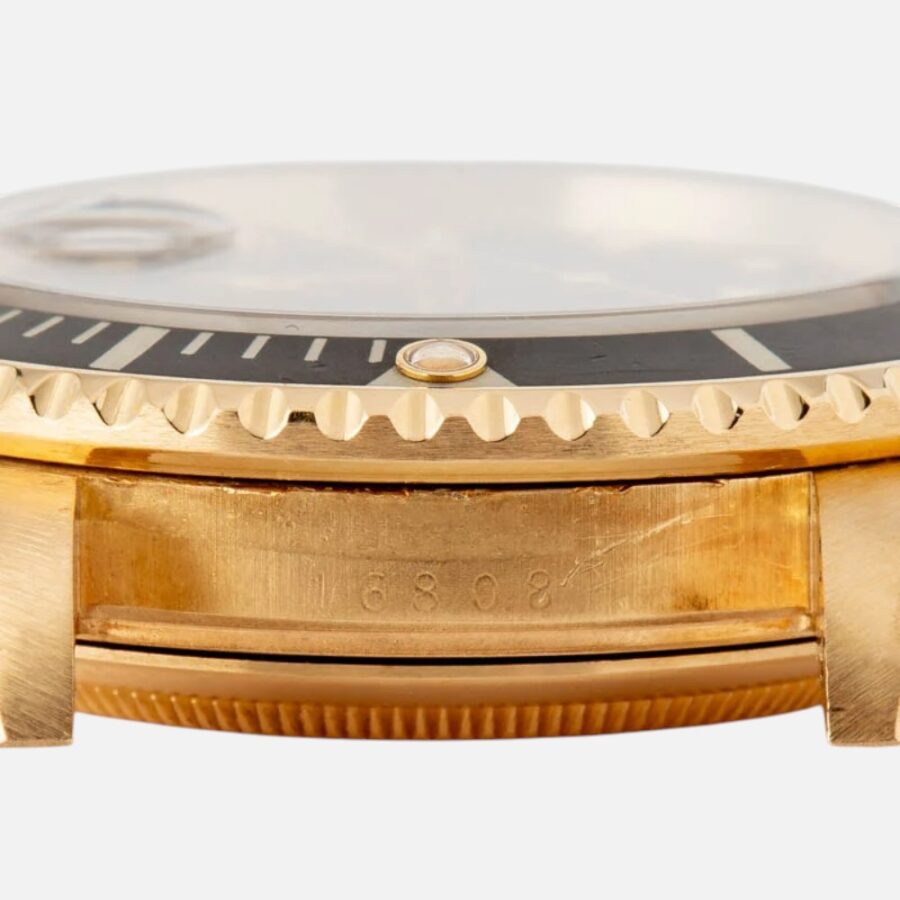 Rolex Submariner 16808 18K Yellow Gold 40mm Vintage
