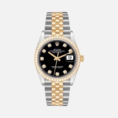 Rolex Datejust 126283 Two-Tone Steel & Yellow Gold Diamond Dial 36mm