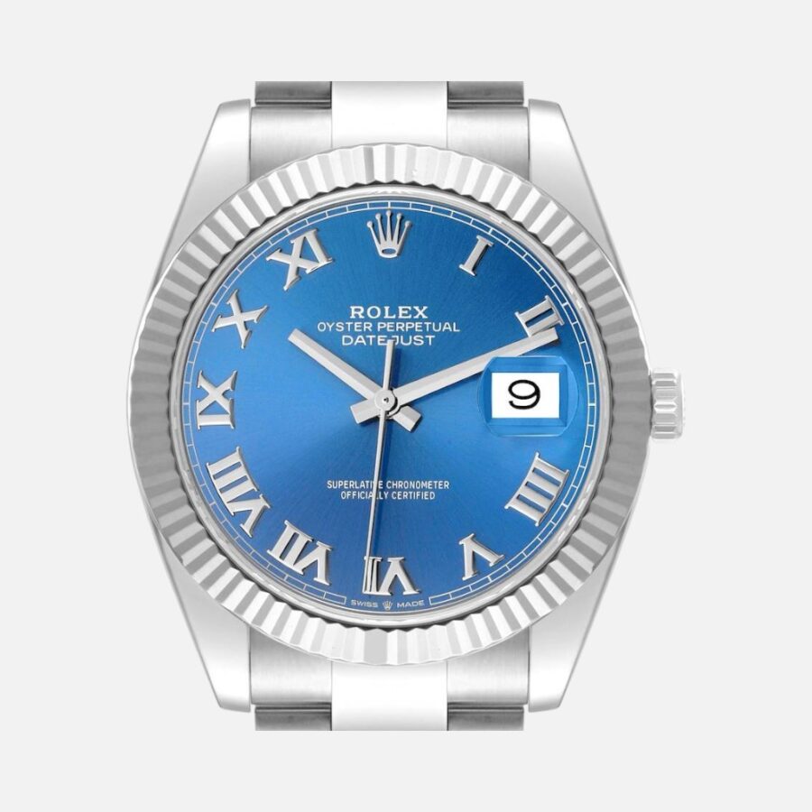 Rolex Datejust 41 126334 Steel & White Gold Blue Dial 41mm