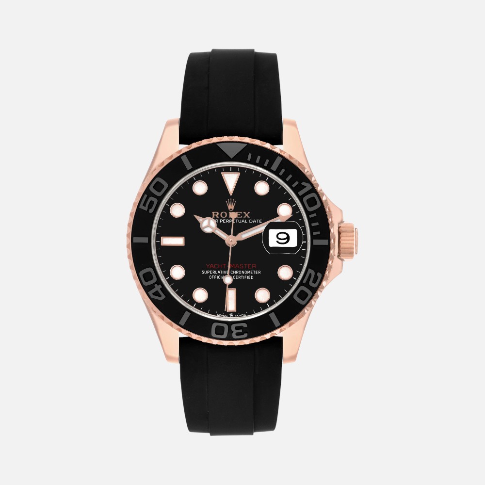 Rolex Yacht-Master 40 126655 Everose Gold Oysterflex