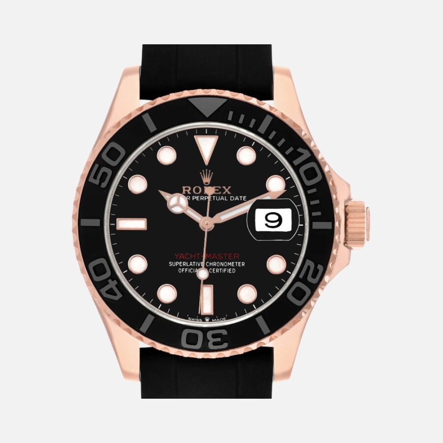 Rolex Yacht-Master 40 126655 Everose Gold Oysterflex