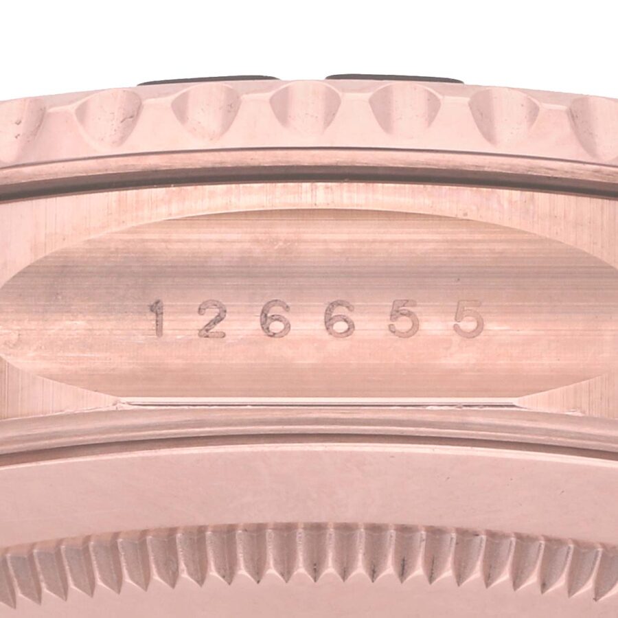 Rolex Yacht-Master 40 126655 Everose Gold Oysterflex