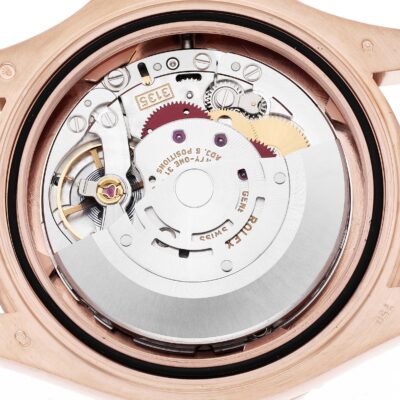 Rolex Yacht-Master 40 116655 Everose Gold Diamond Dial Oysterflex