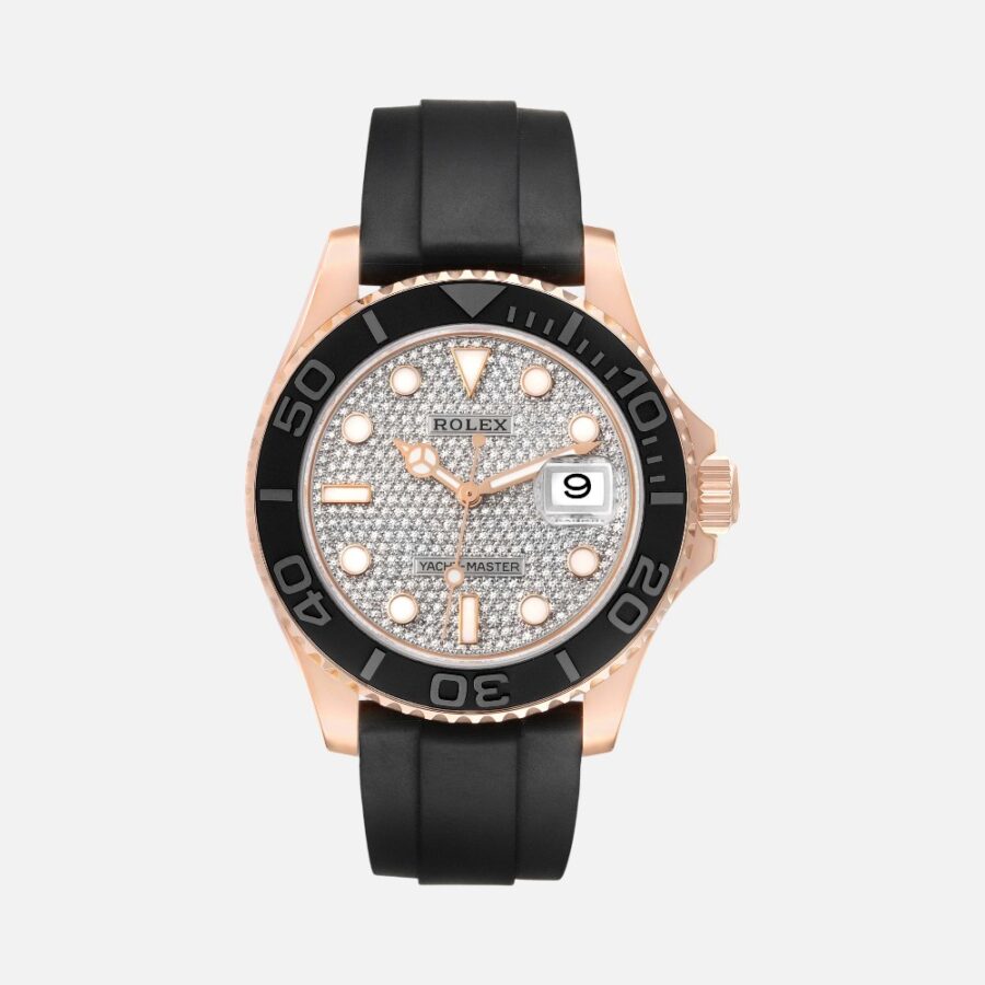 rolex-yachtmaster-40mm-rose-gold-oysterflex-diamond-dial-mens-watch-116655-box-card-61780_594c6 Rolex Yacht-Master 40 116655 Everose Gold Diamond Dial Oysterflex