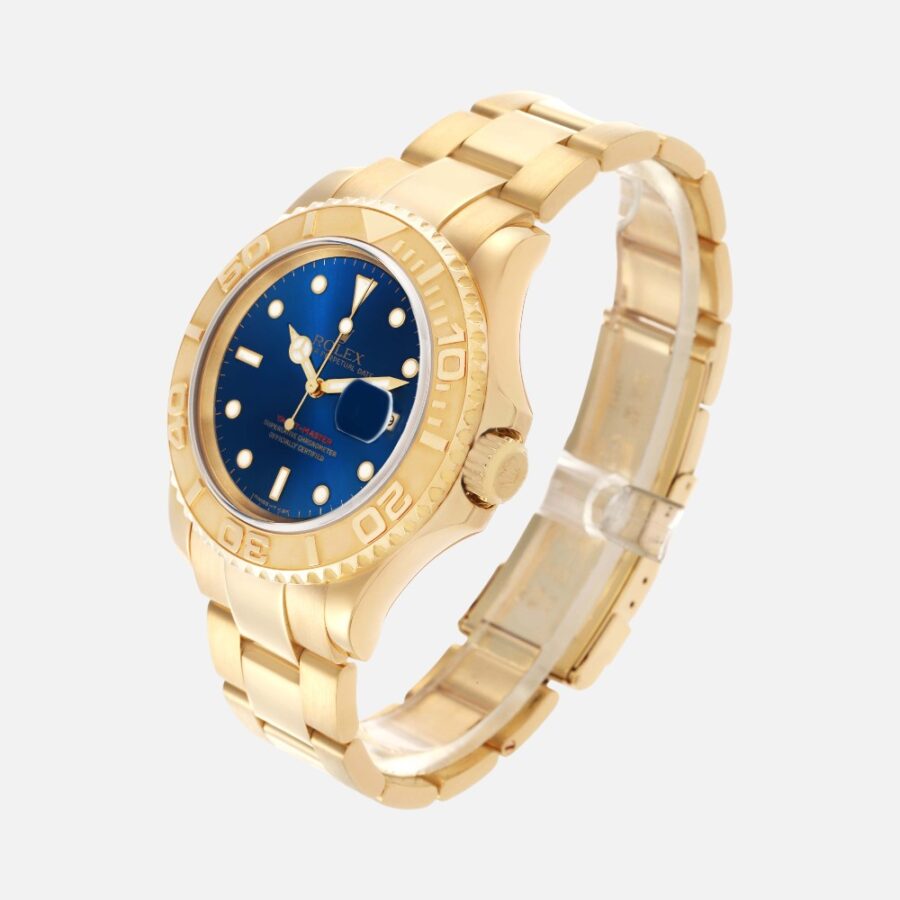 Rolex Yacht-Master 40 16628 Yellow Gold Blue Dial