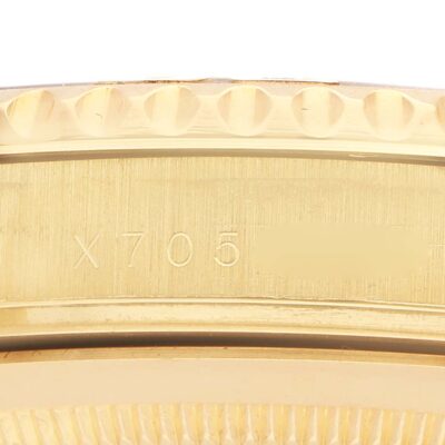 Rolex Yacht-Master 40 16628B Yellow Gold White Sapphire Dial