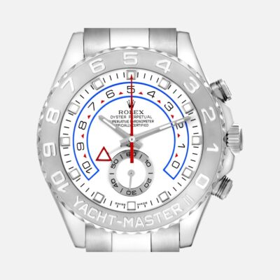 Rolex Yacht-Master II 116689 White Gold & Platinum Regatta Chronograph