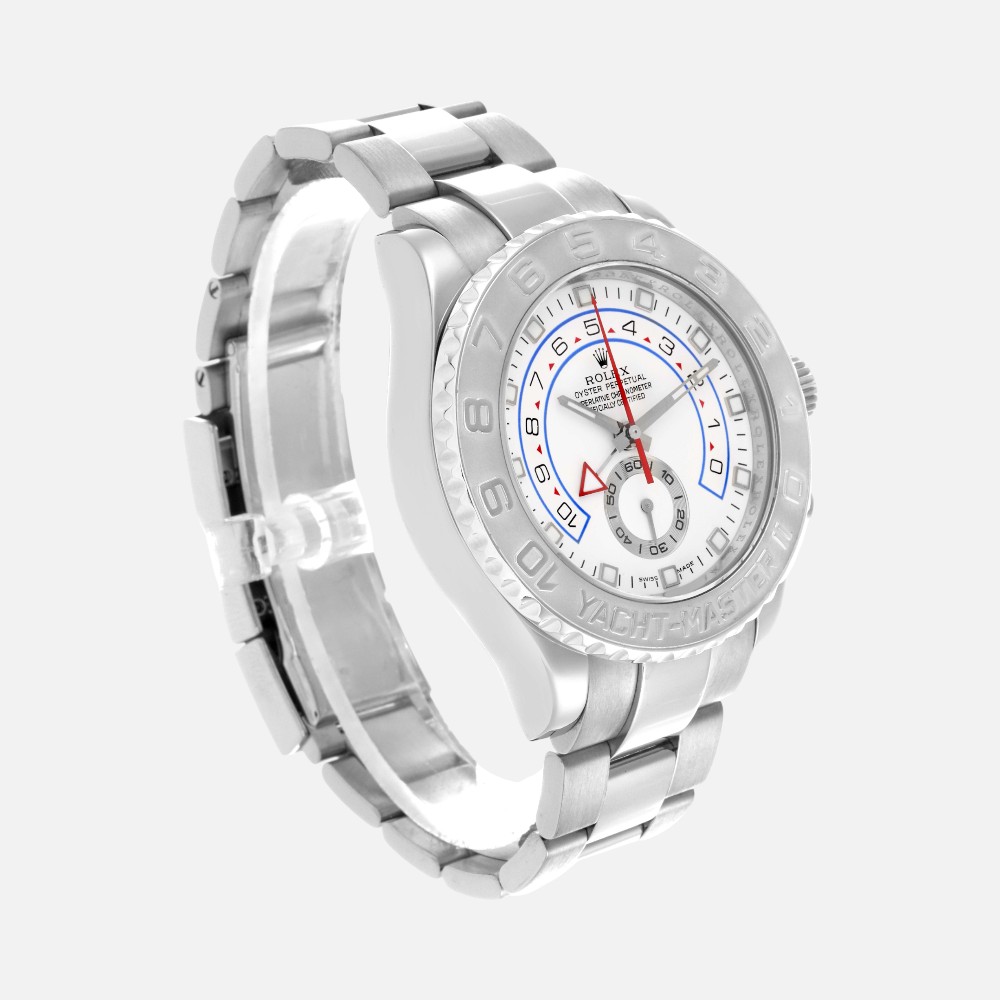 Rolex Yacht-Master II 116689 White Gold & Platinum Regatta Chronograph