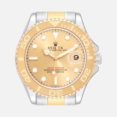 Rolex Yacht-Master 40 16623 Two-Tone Steel & Yellow Gold Champagne Dial