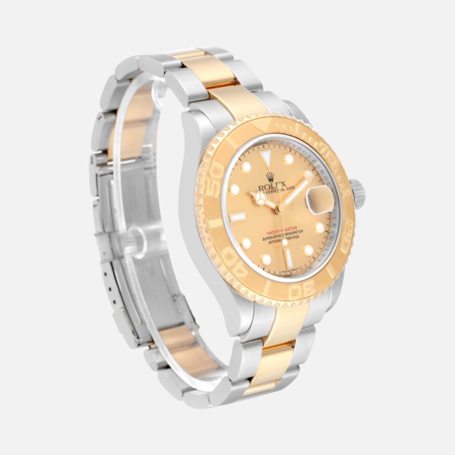 Rolex Yacht-Master 40 16623 Two-Tone Steel & Yellow Gold Champagne Dial