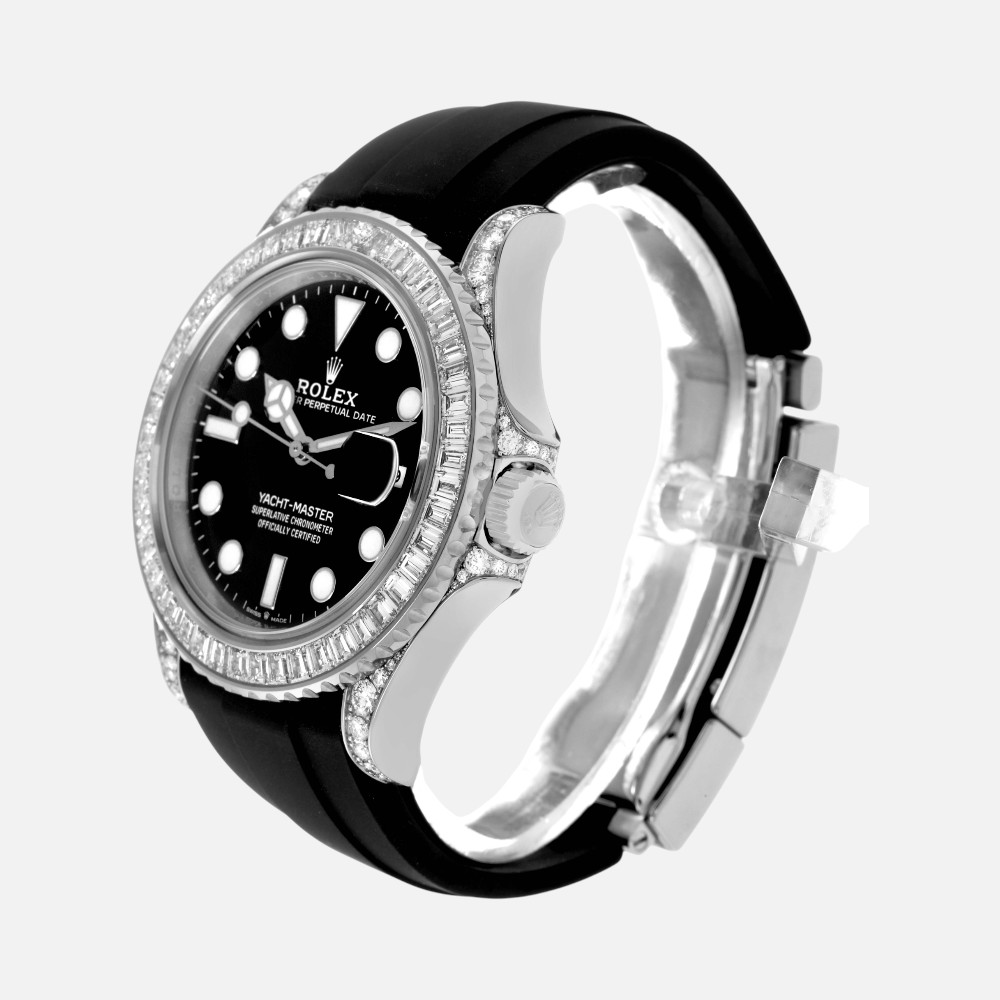 Rolex Yacht-Master 42 226679TBR White Gold Diamond Oysterflex