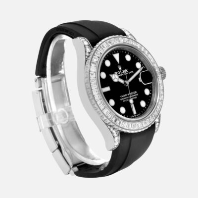 Rolex Yacht-Master 42 226679TBR White Gold Diamond Oysterflex