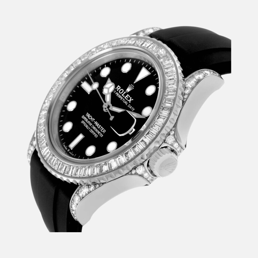 Rolex Yacht-Master 42 226679TBR White Gold Diamond Oysterflex