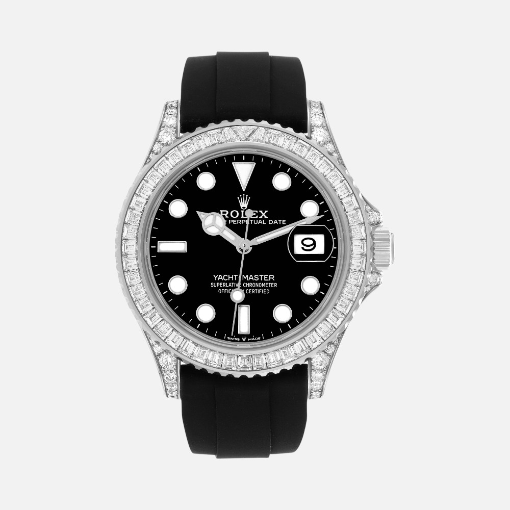 Rolex Yacht-Master 42 226679TBR White Gold Diamond Oysterflex