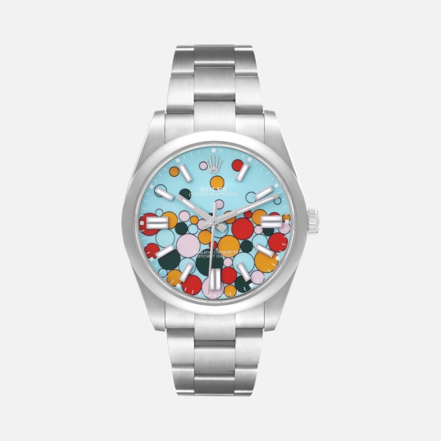 Rolex Oyster Perpetual 124300 Celebration Dial 41mm Steel