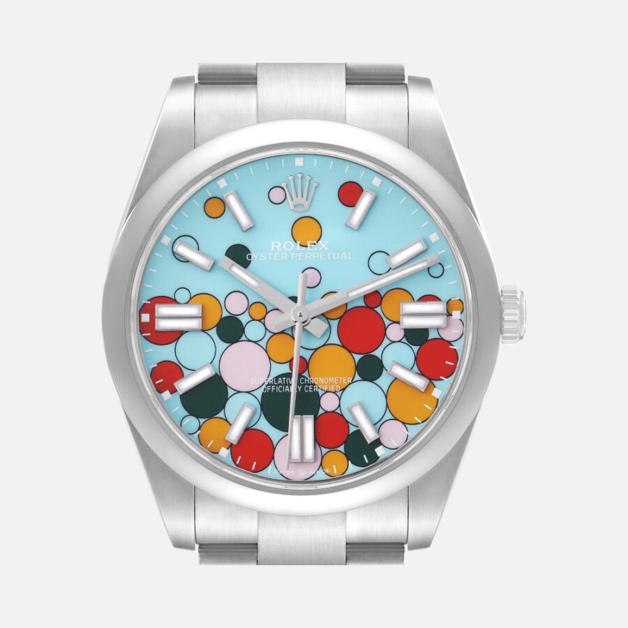 Rolex Oyster Perpetual 124300 Celebration Dial 41mm Steel
