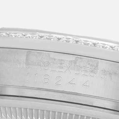 Rolex Datejust 116244 Steel & White Gold Mother-of-Pearl Diamond