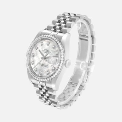 Rolex Datejust 116244 Steel & White Gold Mother-of-Pearl Diamond