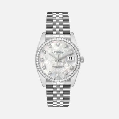 Rolex Datejust 116244 Steel & White Gold Mother-of-Pearl Diamond