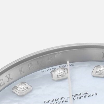 Rolex Datejust 116244 Steel & White Gold Mother-of-Pearl Diamond