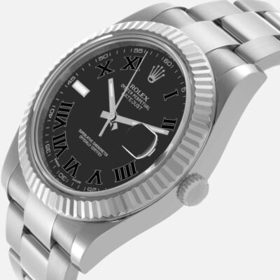 Rolex Datejust II 116334 Grey Dial Steel White Gold 41mm