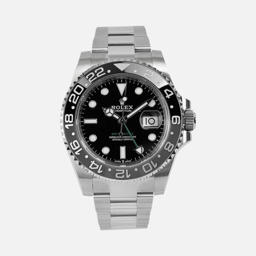 uhiuvyhuoahb (1) Rolex GMT‑Master II 126710GRNR Bruce Wayne Steel 40mm