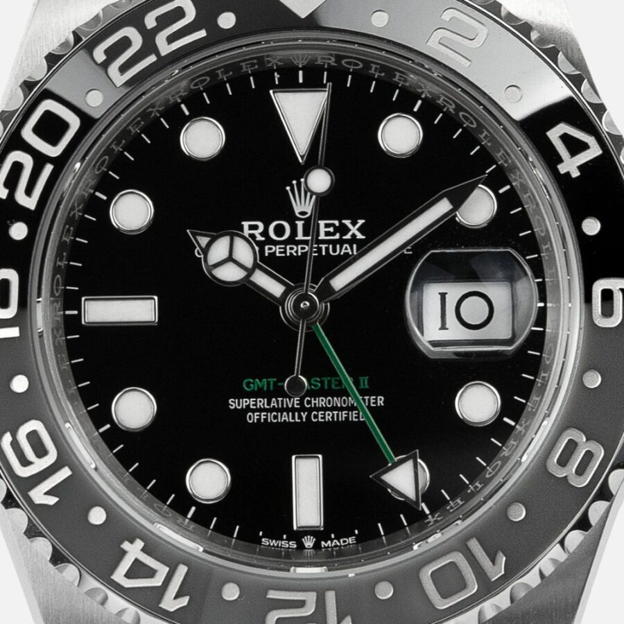 Rolex GMT‑Master II 126710GRNR Bruce Wayne Steel 40mm