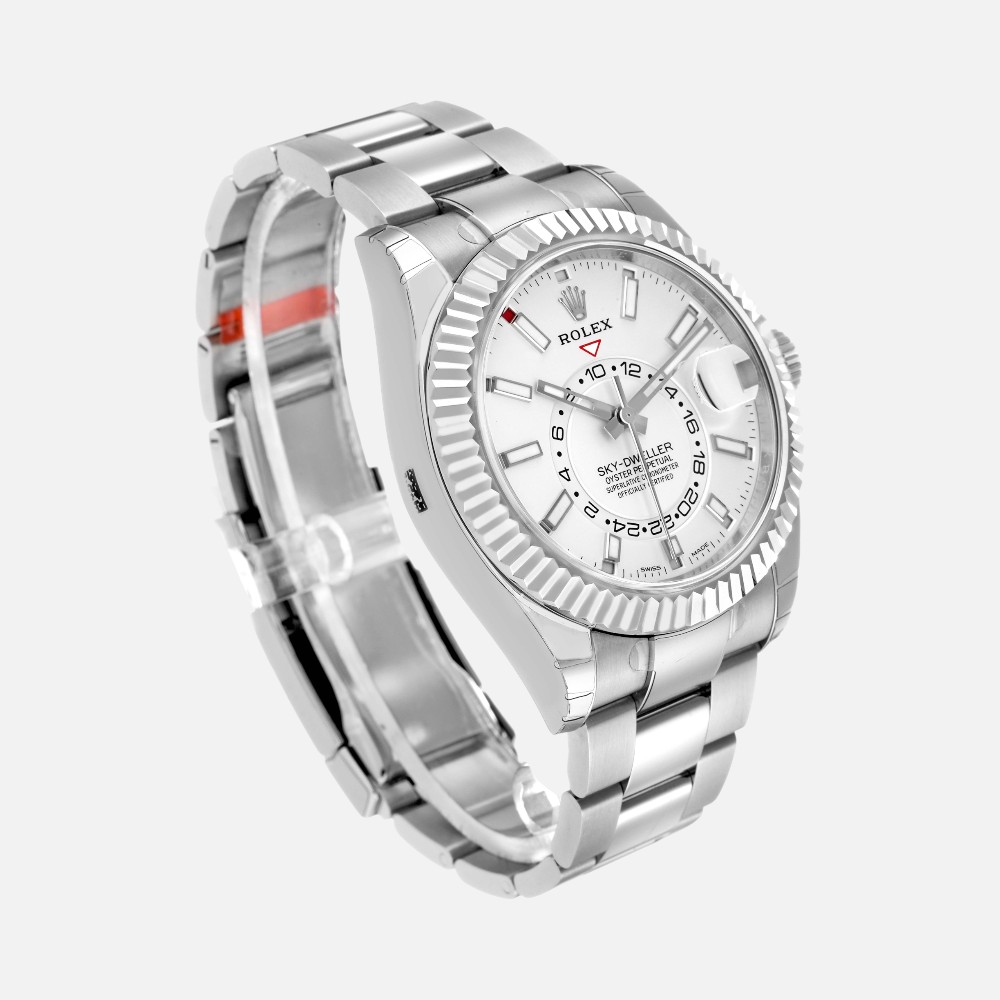 Rolex Sky-Dweller 336934 Steel White Gold Blue Dial 42mm