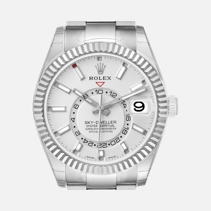 Rolex Sky-Dweller 336934 Steel White Gold Blue Dial 42mm