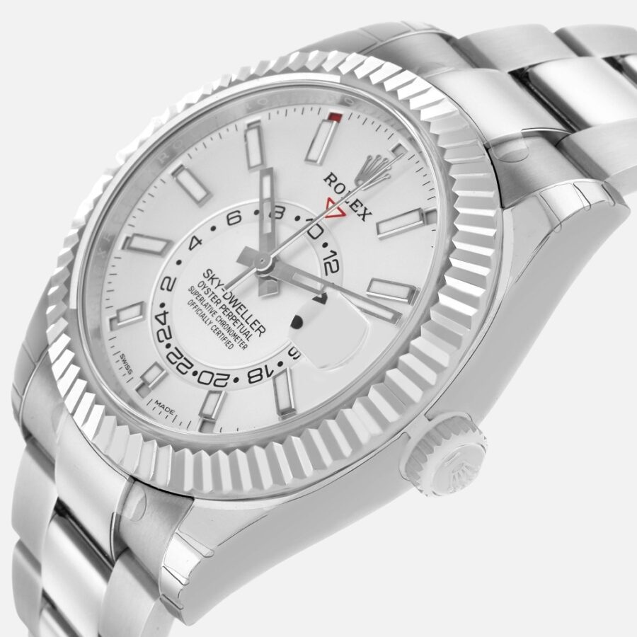 Rolex Sky-Dweller 336934 Steel White Gold Blue Dial 42mm