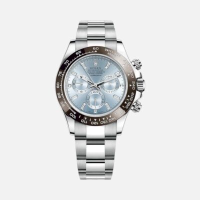 Rolex Daytona 116506 Ice Blue Diamond Dial Platinum Chronograph