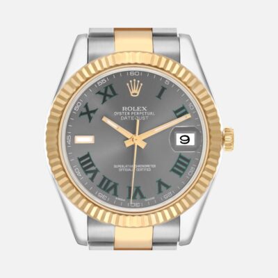Rolex Datejust II 116333 Wimbledon Dial Steel Yellow Gold 41mm
