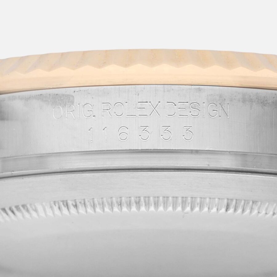 Rolex Datejust II 116333 Wimbledon Dial Steel Yellow Gold 41mm