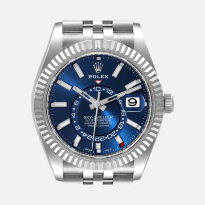 Rolex Sky-Dweller 326934 Steel White Gold Blue Dial 42mm