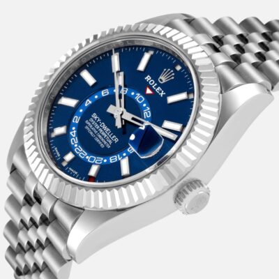 Rolex Sky-Dweller 326934 Steel White Gold Blue Dial 42mm