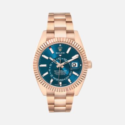 Rolex Sky-Dweller 336934 Steel White Gold Green Dial 42mm