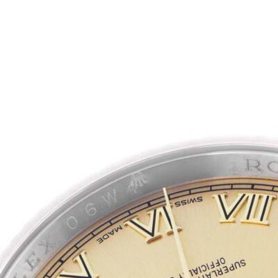 Rolex Datejust 116233 Two-Tone Steel & Yellow Gold Champagne Roman Dial 36mm