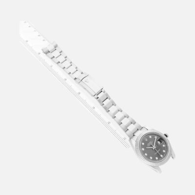 Rolex Datejust II 116334 Steel Silver Diamond Dial 41mm