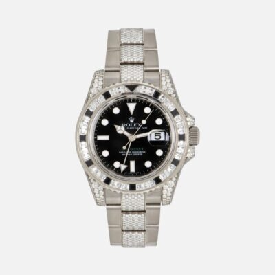 Rolex GMT-Master II 116759 SANR Yellow Gold Sapphire Ruby Bezel 40mm