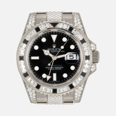 Rolex GMT-Master II 116759 SANR Yellow Gold Sapphire Ruby Bezel 40mm